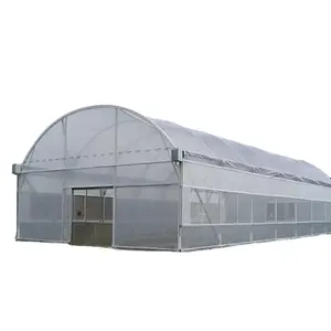 Chine Grandes serres manuelles en PE avec double couche d'énergie solaire Agriculture Serre <span class=keywords><strong>Piscine</strong></span> Enceinte Film de serre inclus - Product Image 3