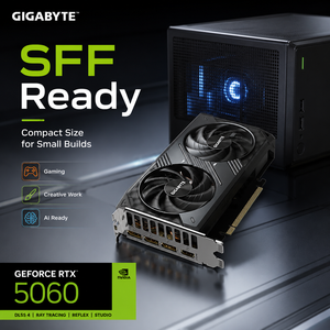 การ์ดจอ GeForce RTX 5060 WindForce OC 8GB พัดลมคู่ SFF DLSS 4 Ray Tracing AI GPU สำหรับเล่นเกม PC ใหม่ PCI ระดับมืออาชีพ GeF - Product Image 4