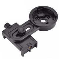 Clip de teléfono móvil para ver aves, telescopio ocular de 26,4-46,4mm, microscopio, adaptador de montaje para teléfono móvil