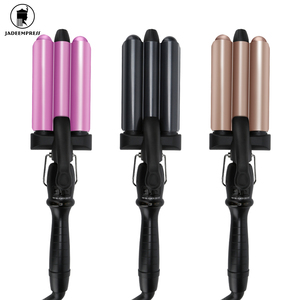 <span class=keywords><strong>Top</strong></span> <span class=keywords><strong>10</strong></span> Selling Product Bag Styling Tool Hair Curling Wand, New Design Hair Perm Machine Professional 3 Barrel Curling Iron - Product Image 1