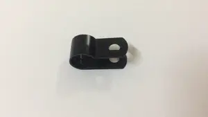 Нейлоновые черные пластиковые P-зажимы/крепежи для кабельного шланга