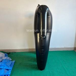 Disfraz Inflable Brillante Negro para Bodas/Fiestas, Traje Inflable Divertido, Gran Venta 2025 - Product Image 5