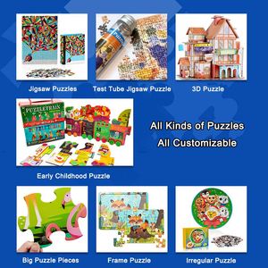 Puzzle en papier éducatif rétro vintage 2001~5000 pièces, sans risque de brevet, design artistique nostalgique, décoration d'intérieur pour les loisirs - Product Image 2