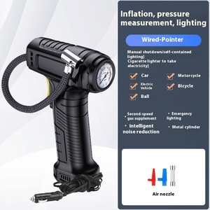 Không Dây Inflator Nhanh Bơm Lạm Phát Hiển Thị Kỹ Thuật Số Thông Minh Lốp Inflator Bơm Thuận Tiện Thông Minh Bơm LED Chiếu Sáng - Product Image 5