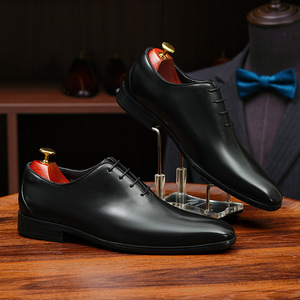 Zapatos de Cuero Genuino Hechos a Mano con Punta Cuadrada y Diseño Italiano de Lujo para Hombre, Estilo Slip-on, que Aumentan la Estatura - Product Image 2