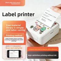 Printer Label - Tipe Thermal - Pencetakan Multi-fungsi - Model Multi-warna - Z10 - Harga - Label Tipe Klip