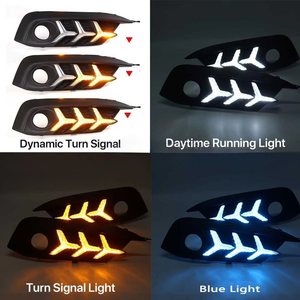 <span class=keywords><strong>ไฟ</strong></span>เดย์ไลท์ <span class=keywords><strong>LED</strong></span> DRL สำหรับ Honda Civic ปี 2016 2017 2018 สีขาว น้ำเงิน เหลือง พร้อมไฟเลี้ยวในตัว สำหรับกันชนหน้า อุปกรณ์ตกแต่ง - Product Image 4