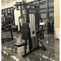 LongGlory Commercial professionnel Fitness équipement Muscle entraînement broche charge sélectorisée assis Pec Dec Fly arrière Deltoïde Machine