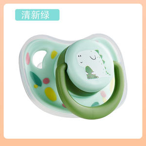 Conception personnalisée jaune bleu rose couleur sans BPA bavoir en <span class=keywords><strong>caoutchouc</strong></span> <span class=keywords><strong>naturel</strong></span> sucette stérilisation Portable - Product Image 3