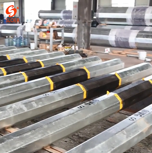 <span class=keywords><strong>Poste</strong></span> <span class=keywords><strong>Eléctrico</strong></span> de Acero Galvanizado SLOER de 10m 11m 15m 18m 20m 25m 20 Pies, Torre Monopolar Poligonal Octagonal para Servicios Públicos - Product Image 1