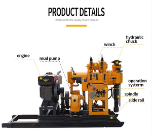 Foreuse hydraulique pour puits d'eau HWL-230, profondeur de forage 230 m, résistante aux hautes/basses températures, entretien facile pour désert/montagne, CE ISO - Product Image 4