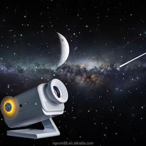 Projecteur LED dynamique holographique 3D moderne, <span class=keywords><strong>bruit</strong></span> blanc, vidéo 4K HD, planétarium, veilleuse, alimentation USB, construction en plastique - Product Image 1