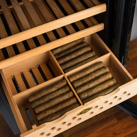 Armoire à cigares Lubinsky bois de cèdre fréquence Variable intelligente température et humidité constantes cave à cigares électronique