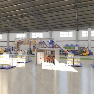 Planta de reciclaje de baterías alcalinas y ácido de plomo, para coches y motocicletas - Product Image 5