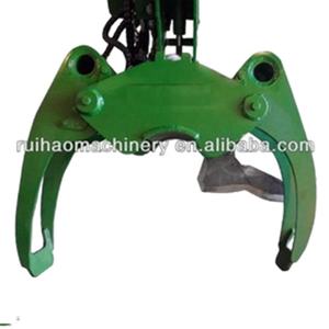 Máquina cortadora de troncos de madera pequeña hidráulica forestal, sierra de cadena, excavadora, motosierra, cortador de árboles - Product Image 2