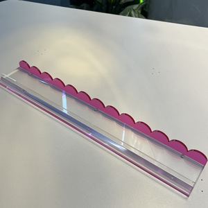 Porta Mahjong Americano Personalizzato in Acrilico a Cinque Livelli Lunghezza 17,5 Pollici 45cm Righello di Marca con Assorbimento Magnetico - Product Image 3