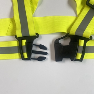 Adjustable Fluorescent Green Color <strong>Reflective</strong> Elastic Strap Safety Vest <strong>Belt</strong> - Product Image 4