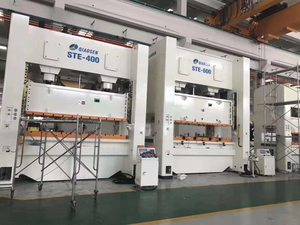 Máquina Neumática de Punzonado de Acero de Alta Precisión <span class=keywords><strong>para</strong></span> Láminas de Hierro, Modelo QIAOSEN STE-400S, 380V 37kW, <span class=keywords><strong>Prensa</strong></span> Neumática y <span class=keywords><strong>Prensa</strong></span> Eléctrica - Product Image 3