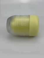 Bouteille de Luxe Double Couche en Acrylique Épais avec Bouchon à Vis Couleur Personnalisée pour Emballage de Capsules de Compléments Alimentaires