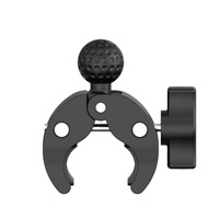 Support de téléphone universel à pince crabe Hercules pour vélo et moto, avec rotule et clip 360 degrés, pour déclencheur automatique