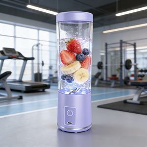 Licuadora Portátil de Alta Resistencia con Cuerpo de Plástico ABS de 500 ml y 600 g, USB-C, 30 Minutos de Autonomía, Silenciosa para Oficina, Uso en Exteriores/Auto/Hotel, 6 Velocidades - Product Image 2