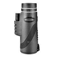 Nouveau télescope monoculaire, vision nocturne, haute puissance, portable, avec clip pour téléphone, pour l'observation des oiseaux, la chasse, les activités de plein air