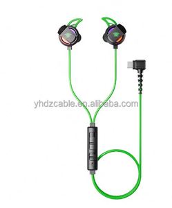 Écouteurs de jeu avec microphone détachable ENC, intra-auriculaires, filaires, interface Type-C, 3,5 mm, métalliques, ajustement personnalisé, basses puissantes - Product Image 6