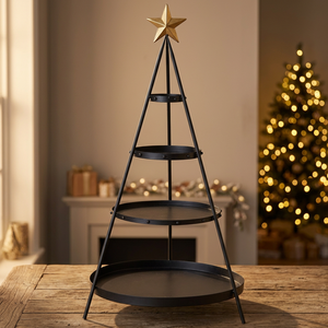 Support de présentation pour ornement de sapin de Noël en métal Chaman India, modèle 25310 - Product Image 3
