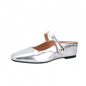 Zapatos Baotou Impermeables y Resistentes a Impactos para Mujer, Ligeros, de Secado Rápido, Antideslizantes, con Punta Cuadrada y Tira Trasera - Product Image 5