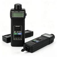 Tacómetro Digital Lutron DT-2236, Medidor de Velocidad de Rotación Portátil, de 2.5 a 99999 RPM
