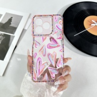 Coque de téléphone de luxe avec peinture en relief et décor en diamant, protection triple TPU+PC pour HONOR 600 LITE X8D X5C X5D PLUS
