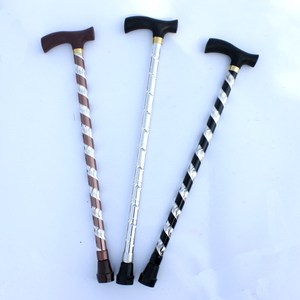 Canne télescopique réglable en alliage d'aluminium 55-90 cm pour la randonnée et la marche - Product Image 2