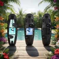 Planche de surf longboard EPP OEM 2025 avec moteur électrique, batterie 72V, pour lacs et rivières, emballage en caisse en bois pour les passionnés d'activités sportives