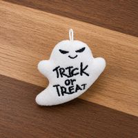 Décorations d'Halloween : Mini citrouille, fantôme, chauve-souris, sorcière – Pendentif en peluche douce, porte-clés pour fête de la Toussaint