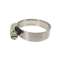 Collier de serrage pour tuyau à vis sans fin à double oreille de type allemand en acier inoxydable W2
