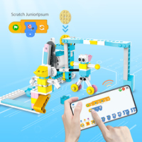 Kit Premium de Robot Inteligente Makerzoid 200 en 1, Kit Educativo STEM de Programación Scratch Junior para Niños de 6+ Años