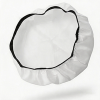 Diffuseur en nylon blanc de 18 cm pour réflecteur, éclairage flash professionnel pour photographie avec monture Bowens pour lumière stroboscopique de studio, éclairage vidéo