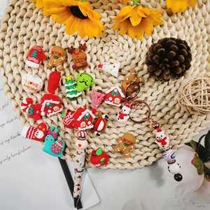 Nuovo arrivo Halloween e natale dentizione <span class=keywords><strong>Silicone</strong></span> <span class=keywords><strong>Pvc</strong></span> perline 3d <span class=keywords><strong>Silicone</strong></span> focale perline per penne all'ingrosso - Product Image 6