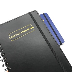 Chất Lượng Tốt Đẹp PU Da Bìa Cứng A5 B5 <span class=keywords><strong>Spiral</strong></span> <span class=keywords><strong>Notebook</strong></span> <span class=keywords><strong>Spiral</strong></span> RÀNG BUỘC - Product Image 2
