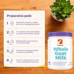 Bulk Natural liofilizado orgânico cabra leite em pó apoio digestão imunológica Gut Brain Eye Health Supplement - Product Image 6