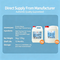 Meilleure vente U-pick 25KG Volume liquide fructose sucre gemme sirop savoureux de qualité alimentaire thé au lait à bulles ingrédients 12 mois
