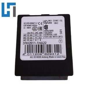 โมดูลสวิตช์เสริม2NO + 2NC 3RH2911-1HA22ตัวควบคุมการเขียนโปรแกรม PLC ใหม่ดั้งเดิมมี3RH29111HA22ในสต็อก - Product Image 3