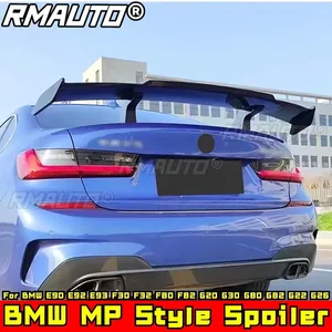 สปอยเลอร์ท้ายรถสปอยเลอร์ท้ายรถด้านหลังสไตล์ E92เงางามสีดำ MP สำหรับ BMW E90 G22 E93 F80 F82 G20 G30 G80 G82ใช้ได้ทั่วไป - Product Image 4