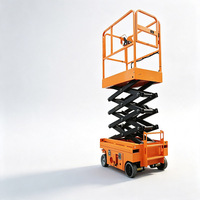 Mini Selbstfahrende Scherenhebebühne 300kg Tragfähigkeit Elektrische Hydraulische Personenhebebühne