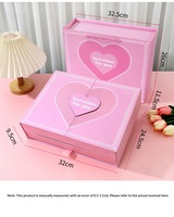 Boîte d'emballage de chocolat de luxe sur mesure, écologique et biodégradable, boîte cadeau rigide rectangulaire à 2 couches