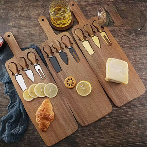 Juego de Tabla de Quesos con Cuchillo para Queso, Platos Portátiles para Cena al Aire Libre, Accesorios de Decoración para Hoteles y Restaurantes, Juegos de Bandejas para Fiestas - Product Image 3