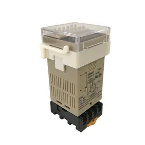 Saklar Relay timer Digital DH48S-S relay waktu 220v dengan basis soket disertakan