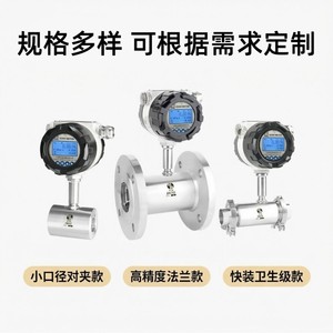 Hualiu Intelligent Turbine Flow Meter DN65 Water Digital Display High Precision Flow Sensor - Product Image 2