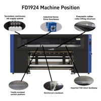 Impresora de Sublimación Fedar FD1924S de 1.9m con 24 Cabezales de Impresión Epson S3200-A1 de Alta Velocidad para Tela de Poliéster, Ropa Deportiva y Textiles para el Hogar