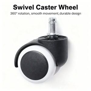 Kunststoff-Schwenkrollen mit Bremse Möbelrollen für Medizin, Wohnzimmer, Küche, Schlafzimmer, Büro, Stuhlzubehör - Product Image 2
